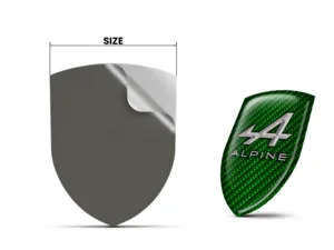 Alpina Personalisierte Autosticker Premium Universal Design